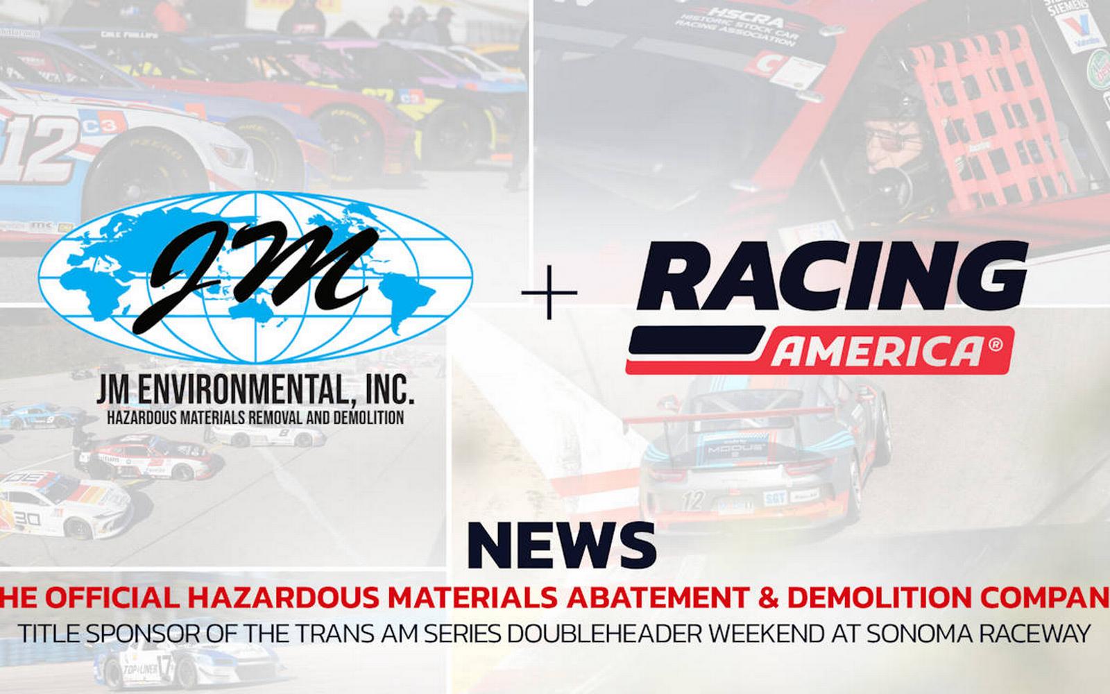 JM Environmental, Inc. Company Partners With Racing America